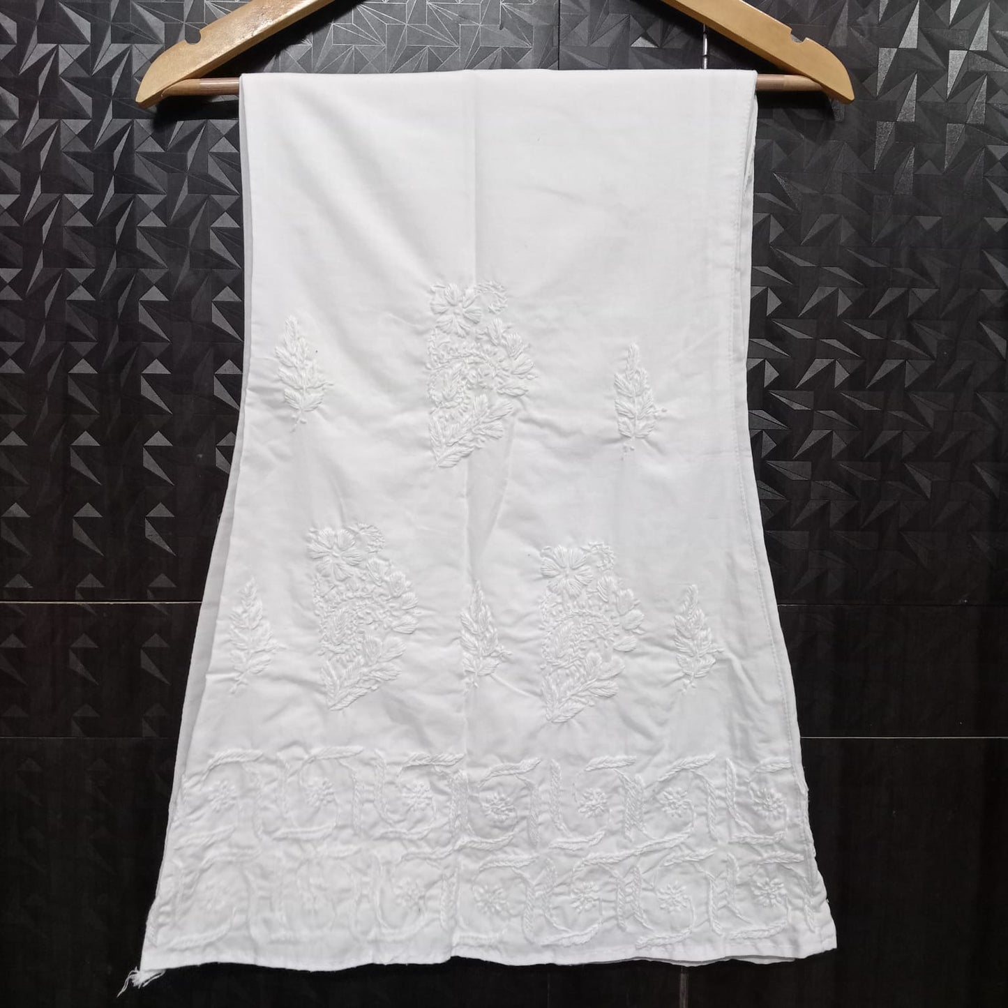 Pure Cotton Chikankari Plazo - Chikankaar